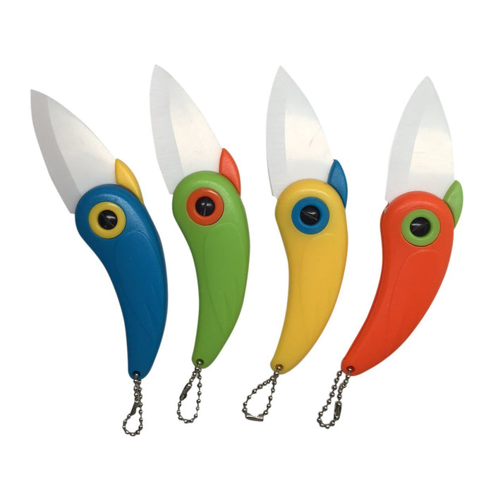 Unique Bird Foldable Handle Hunting Knife Set (4 Color)
