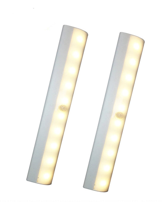 JJMG 10 LED Motion Sensing Closet Light (2-Pack)