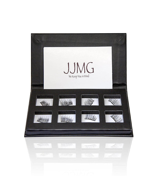 3D Magnetic False Accent Eyelashes (2 Pairs 8 pieces Style 03 & 04)