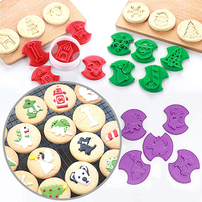 JJMG Replaceable Plastic Mold Cutter (3 Sets of 5)