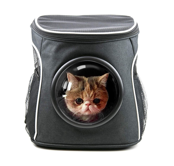 JJMG Capsule Space Bubble Backpack (Mesh Window on Top)