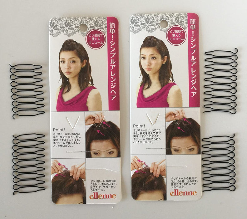 4 Pack Hair Bangs Clip Insert Comb Tool