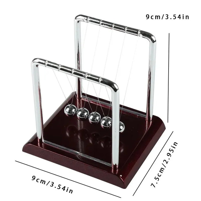 Newton Cradle Balance Steel Balls School Teaching Supplies Physics Science Pendulum Desk Toy Gifts Home Decoration