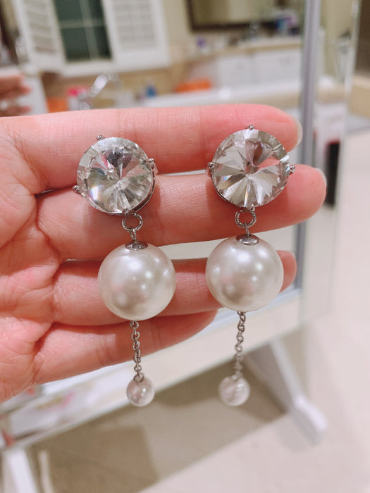 High quality earrings with sterling silver backs