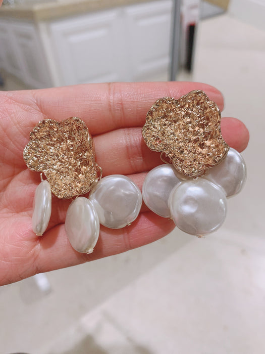 High quality earrings with sterling silver backs