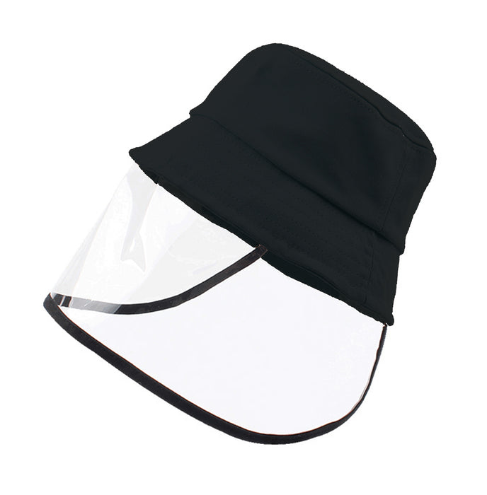 JJMG Kids Clear Full-Face Protective Bucket Hat Shield Washable Breathable