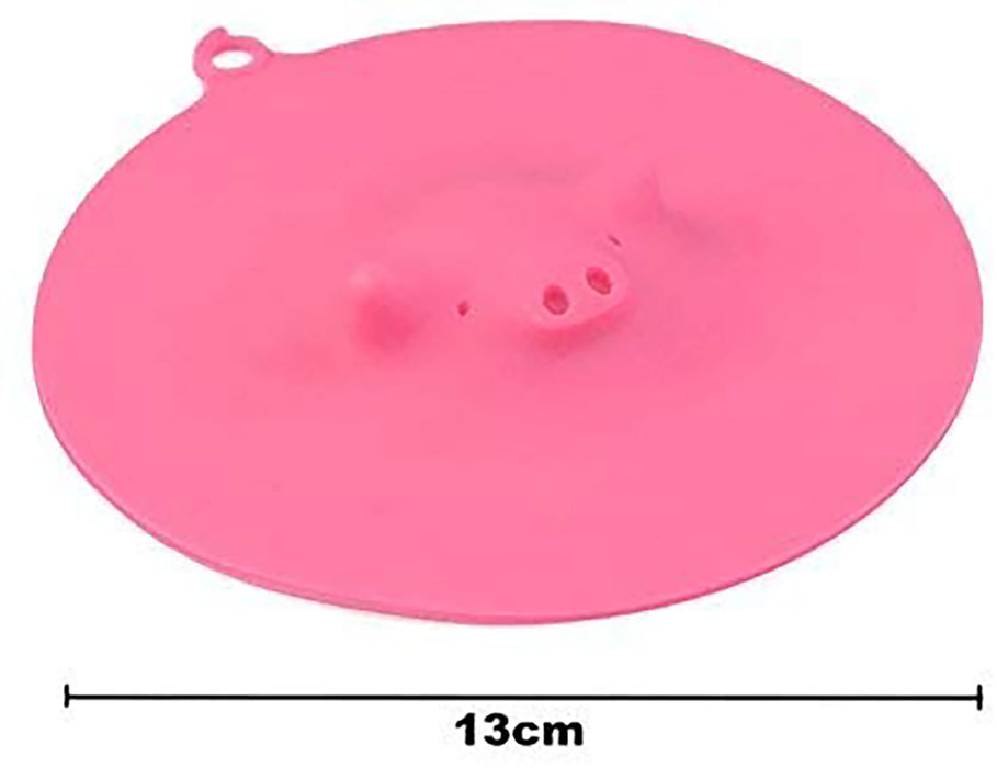 3+1 Silicone Bowl Lid (White and Pink)