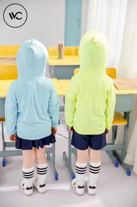 JJMG NEW UV Sun Protective Jacket and Hoodies for Kids Sunscreen Sunblock Packable Children Clothing