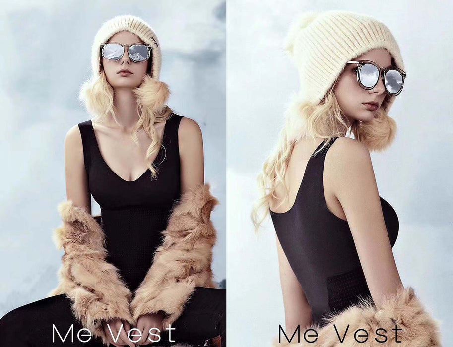 JJMG Best Women Thermal Sleeveless Camisole Sexy Body Shaping Vest