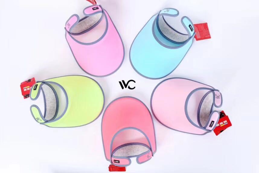 JJMG NEW VVC Kids Sun Visor Large Brim UV Protection, Breathable, Lightweight
