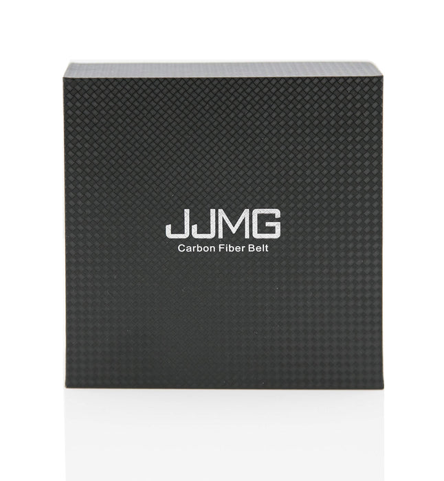 JJMG Men’s Security Friendly Real Carbon Fiber Buckle Black 1.5“ Belt