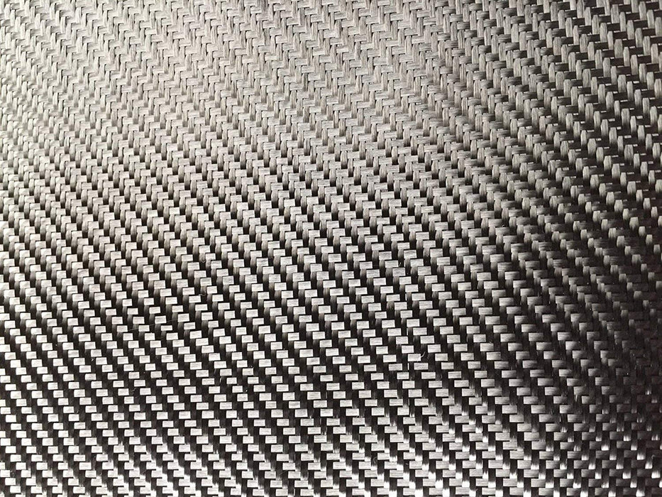 Carbon Fiber Fabrics Cloth Wrap 3k 200g/m2 Twill Weave (Black)