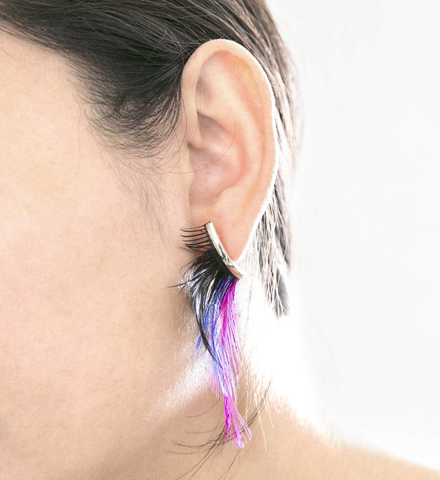 JJMG Women Teens Fashion Feather Dangle Earrings Long Drop Bohemian Ethnic Fashion Accessories