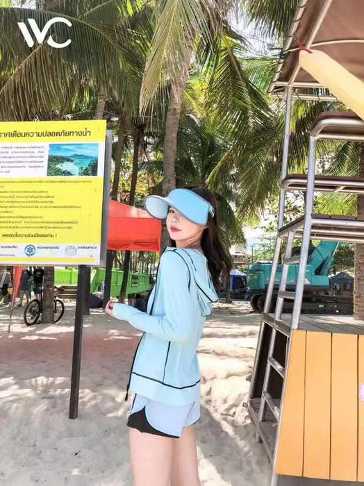 JJMG NEW UV Sun Protective Jacket and Hoodies for Adults Sunscreen Sunblock Packable Clothing