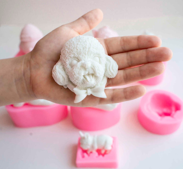 3D Mini Animal Silicone Mold (Set of 7)