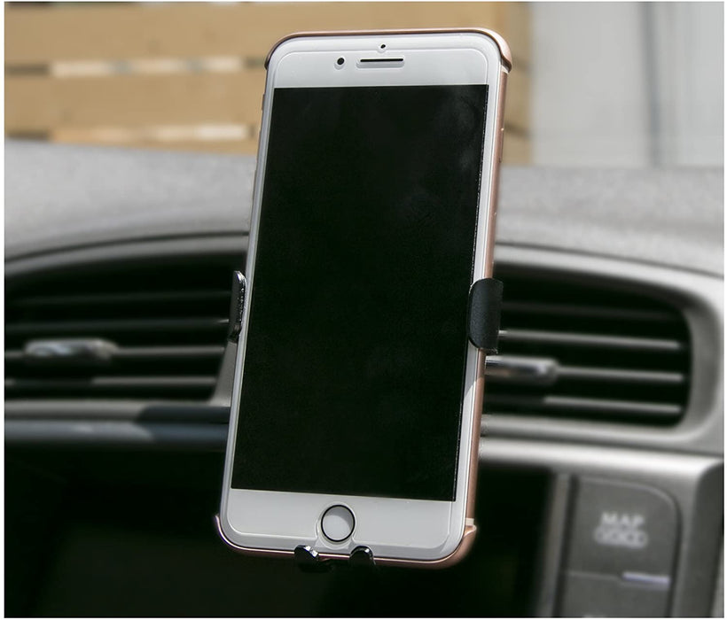 Universal Car Phone Air Vent Mount Holder for iPhone, Samsung - Cellphone Car Cradle (4.0” / 4.7” / 5.5” / 6.0”)