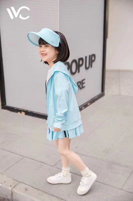 JJMG NEW VVC Kids Sun Visor Large Brim UV Protection, Breathable, Lightweight