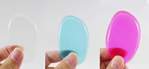 JJMG Clear Silicone Makeup Applicator Sponge (3 Colors)