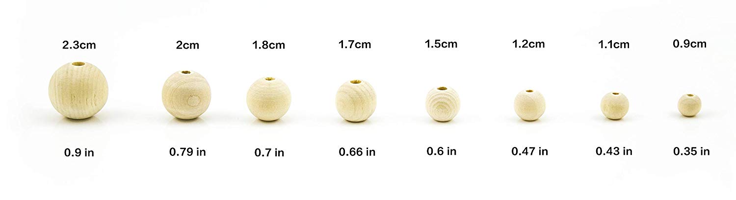 JJMG Round Wooded Bead Kit