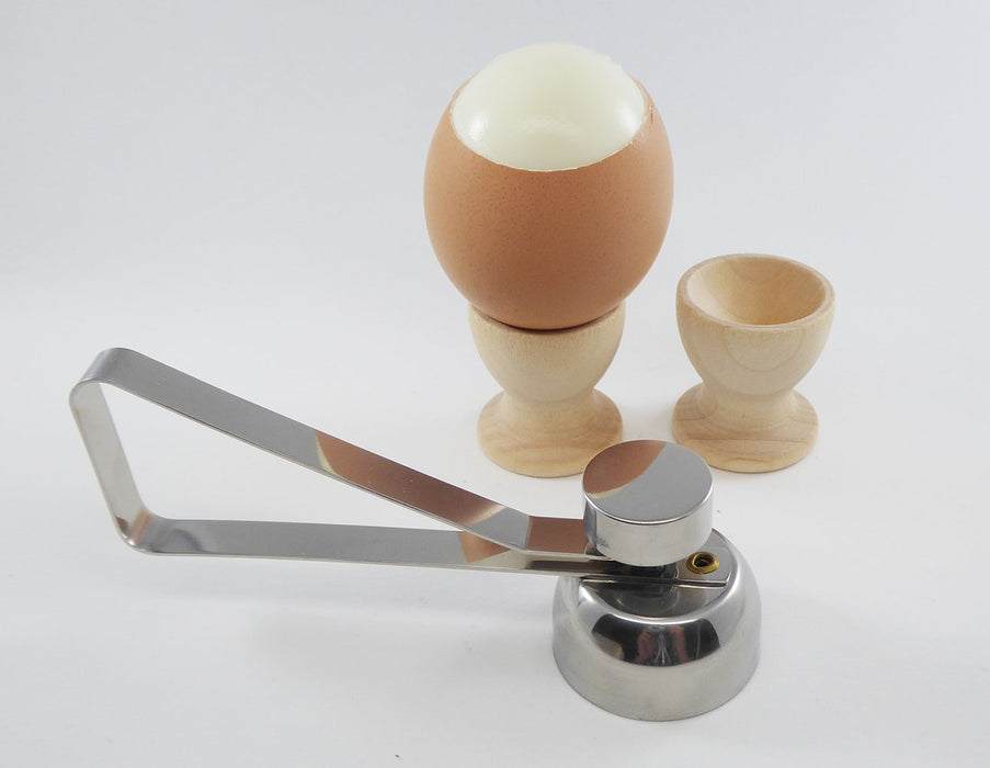 JJMG Stainless Steel Egg Shell Topper Cracker