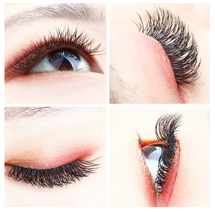 JJMG 7 Pair Easy-To-Wear Mess-Free Light Weight Magnetic Natural False Eyelashes Set