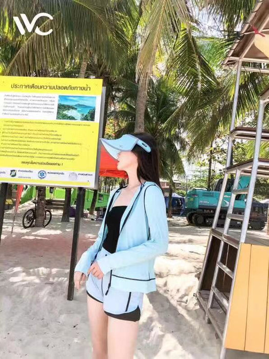 JJMG NEW UV Sun Protective Jacket and Hoodies for Adults Sunscreen Sunblock Packable Clothing