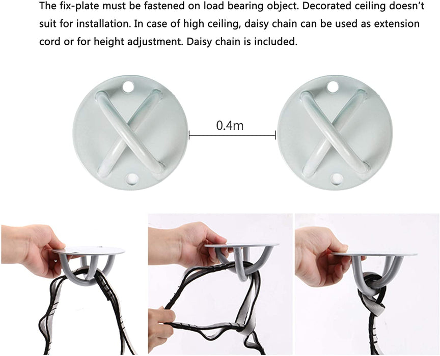 JJMG New Aerial Yoga Hammock for Beginner and Advanced Yogis Men and Women