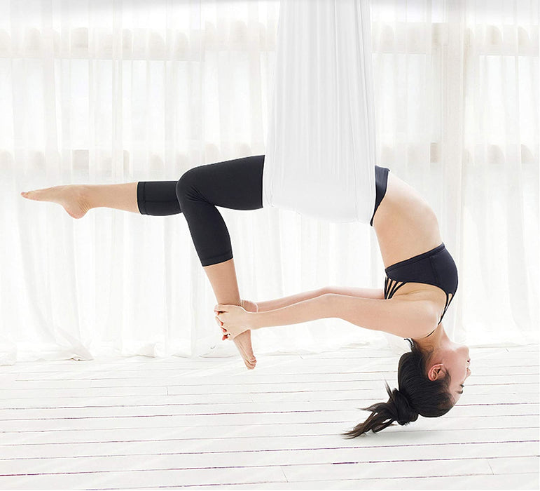 JJMG New Aerial Yoga Hammock for Beginner and Advanced Yogis Men and Women