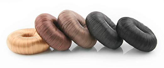 JJMG Hair Bun Maker Donut Ring (5 Pieces)