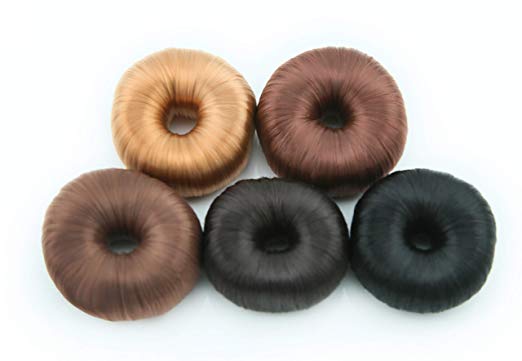 JJMG Hair Bun Maker Donut Ring (5 Pieces)