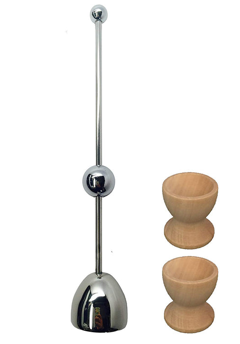 JJMG Stainless Steel Egg Shell Topper Cracker
