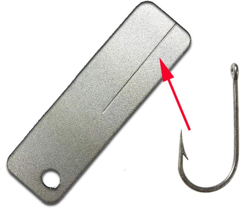 JJMG NewExtra Fine Diamond Coated Pocket Hook Knife Sharpener For Hunting, Fishing, Camping Traveling or Any Outdoor Activities (Set of 2)