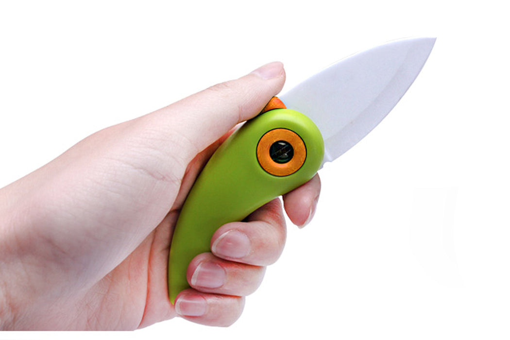Unique Bird Foldable Handle Hunting Knife Set (4 Color)