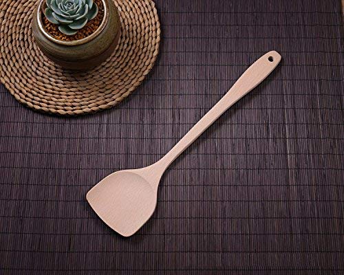 Wood, Silicone Spatula, Turner Kitchen Utensils (Set of 3)