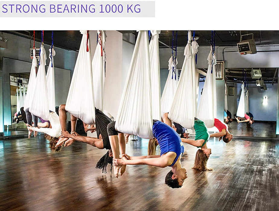 JJMG New Aerial Yoga Hammock for Beginner and Advanced Yogis Men and Women