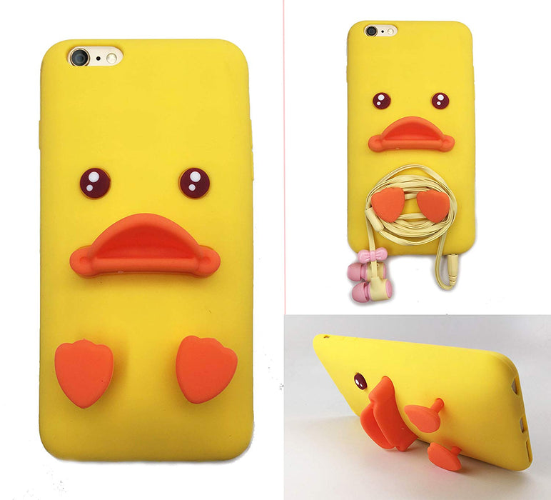 JJMG Yellow Duck Silicone iPhone Case