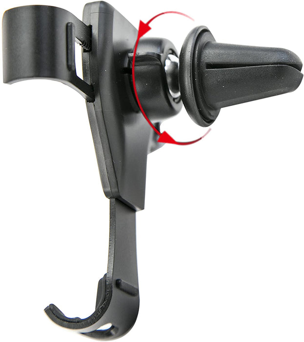 Universal Car Phone Air Vent Mount Holder for iPhone, Samsung - Cellphone Car Cradle (4.0” / 4.7” / 5.5” / 6.0”)