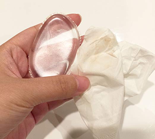 JJMG Clear Silicone Makeup Applicator Sponge (3 Colors)