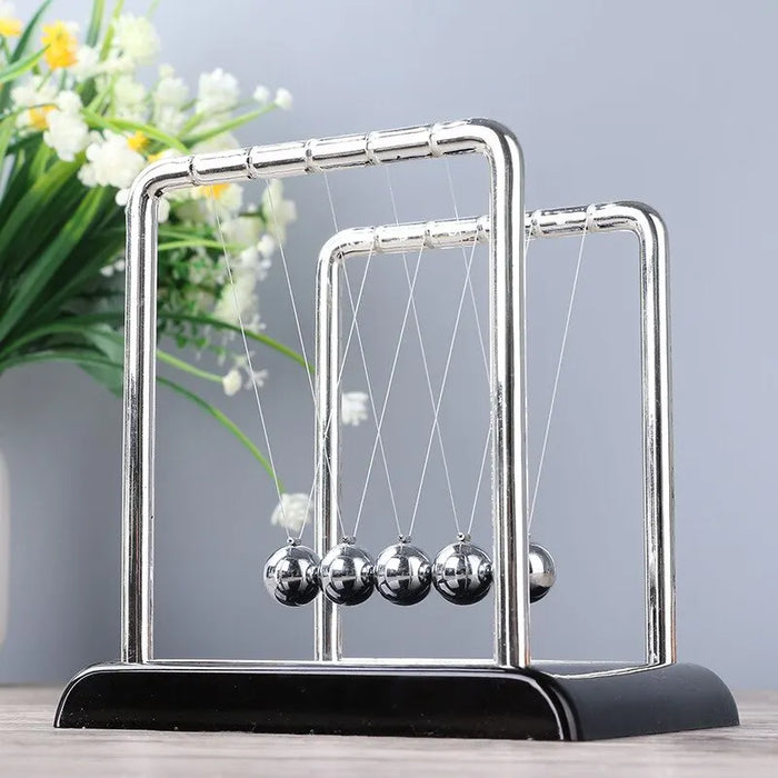 Newton Cradle Balance Steel Balls School Teaching Supplies Physics Science Pendulum Desk Toy Gifts Home Decoration