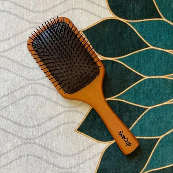 Wooden Airbag Massage Comb Scalp Care Female Curly Hair Household High-grade Anti-static Hair Loss Large Board Makeup Comb