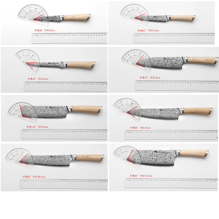 67-layer steel V gold 10 Damascus kitchen knife chef Gyuto Santoku Cleaver Paring Steak Slicing Utility Boning Salmon