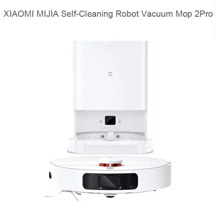 XIAOMI MIJIA Self Cleaning Robot Vacuum Mop 2Pro 4000PA Smart Home Cleaning Robot Cleaning Tools Dirt Disposal LDS Navigation