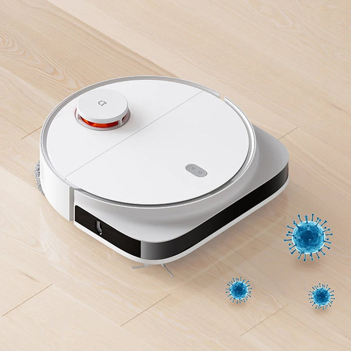 XIAOMI 小米拖地机器人 MIJIA Robot Vacuum Cleaner Mop Pro Self Cleaning Home Sweeping 3000PA Cyclone Suction Rotating Pressure Washing Mopping