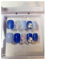 24-Piece Reusable Fake Nail Tips