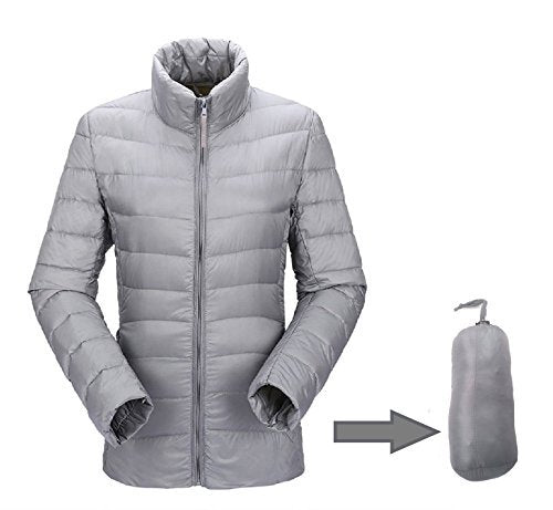 JJMG Packable Ultra Light Weight Down Coat