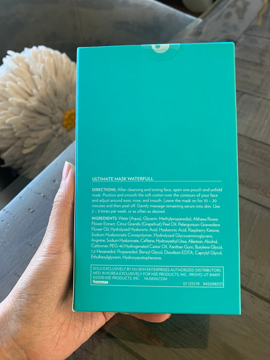 NU SKIN ultimate Mask WATERFULL 6+2