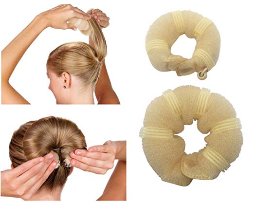 JJMG Hair Bun Maker Foam Sponge